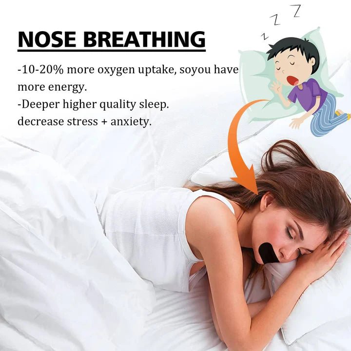 QuietSleep - Anti - Snoring Sleep Mouth Tapes - Kalinzy