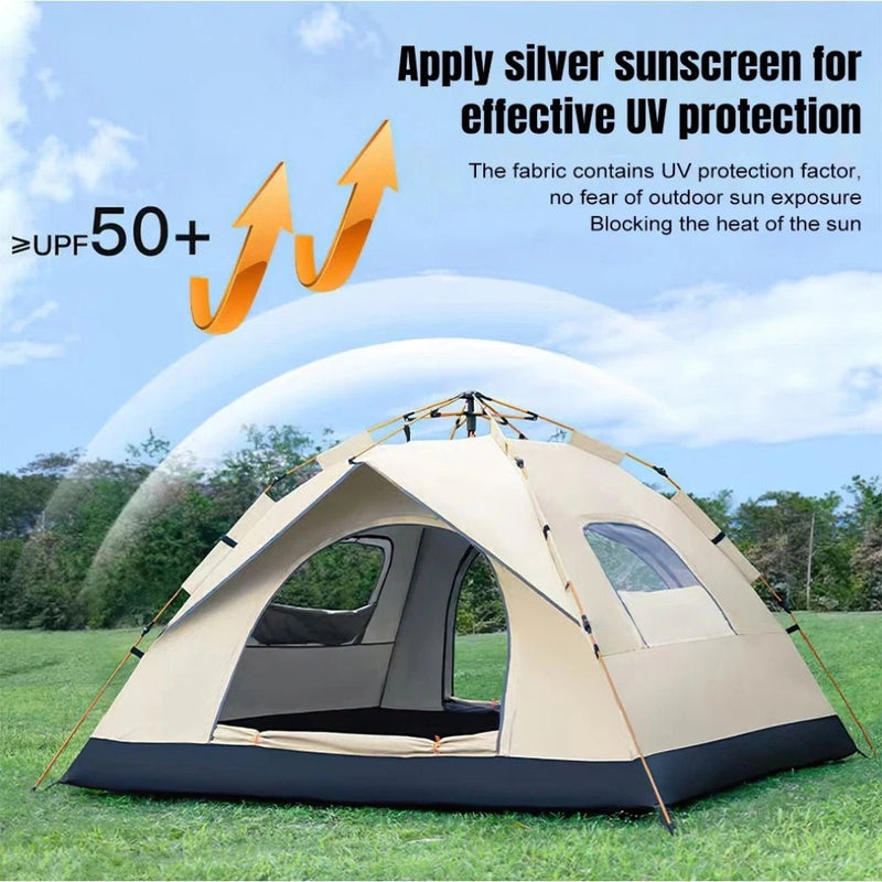 RapidDome – Instant 4 Person Pop Up Camping Tent - Kalinzy
