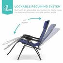 RelaxLuxe – Zero Gravity Outdoor Lounge Chair - Kalinzy