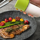 SaltSmart – Precision Glass Salt and Pepper Dispenser - Kalinzy