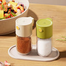 SaltSmart – Precision Glass Salt and Pepper Dispenser - Kalinzy