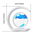 Sandora - Rechargeable Glass Sand Art Table Lamp - Kalinzy