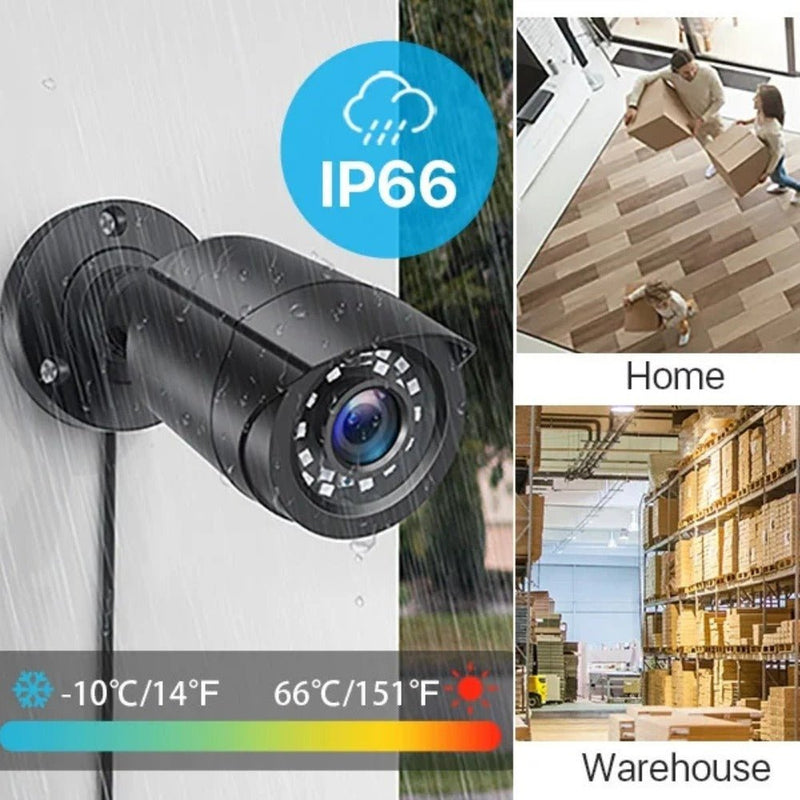 SecureView - CCTV Motion Detection Outdoor Security Cameras - Kalinzy