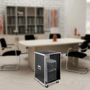 ServerRack – Rolling Network Rack Cabinet - Kalinzy