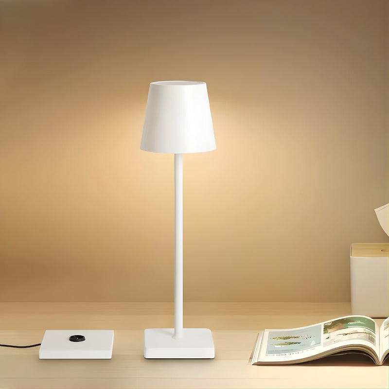 SleekGlow - Minimal Rechargeable Touch Table Lamp - Kalinzy