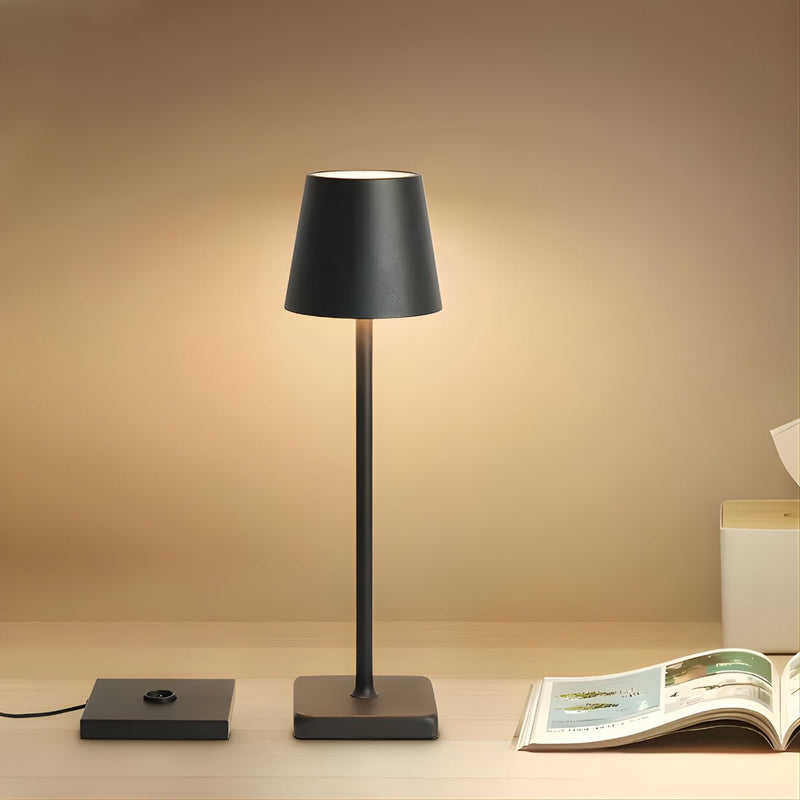 SleekGlow - Minimal Rechargeable Touch Table Lamp - Kalinzy