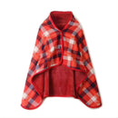 SoftPlaid – Winter Wrap Around Blanket for Ladies - Kalinzy