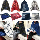 SoftPlaid – Winter Wrap Around Blanket for Ladies - Kalinzy