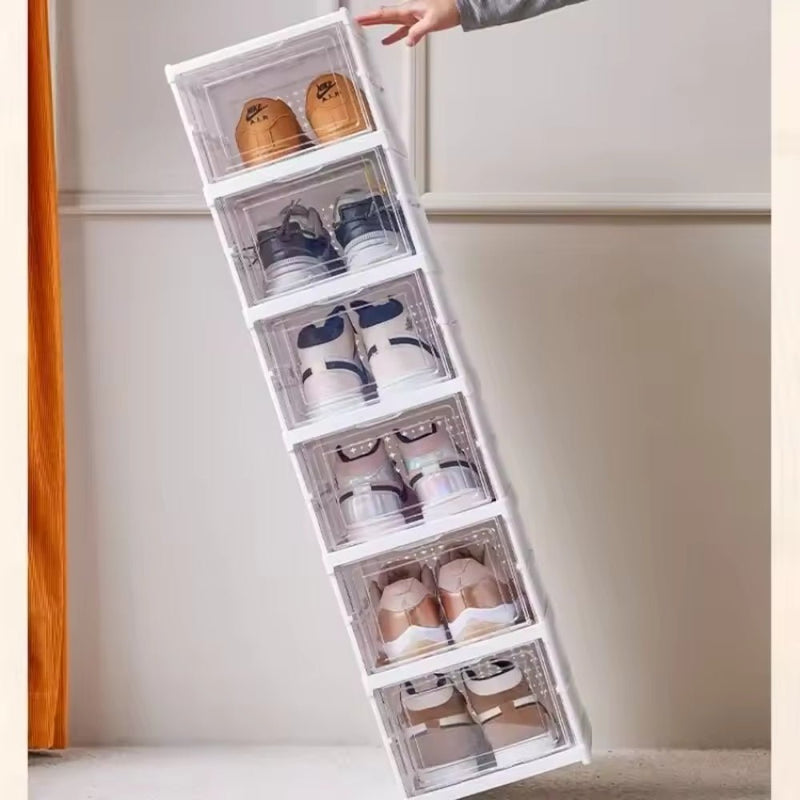 StackFold – Modular Folding Shoe Rack Organizer - Kalinzy