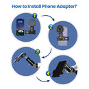 StarGlide – Smart Beginner 210x Zoom Professional Telescope - Kalinzy