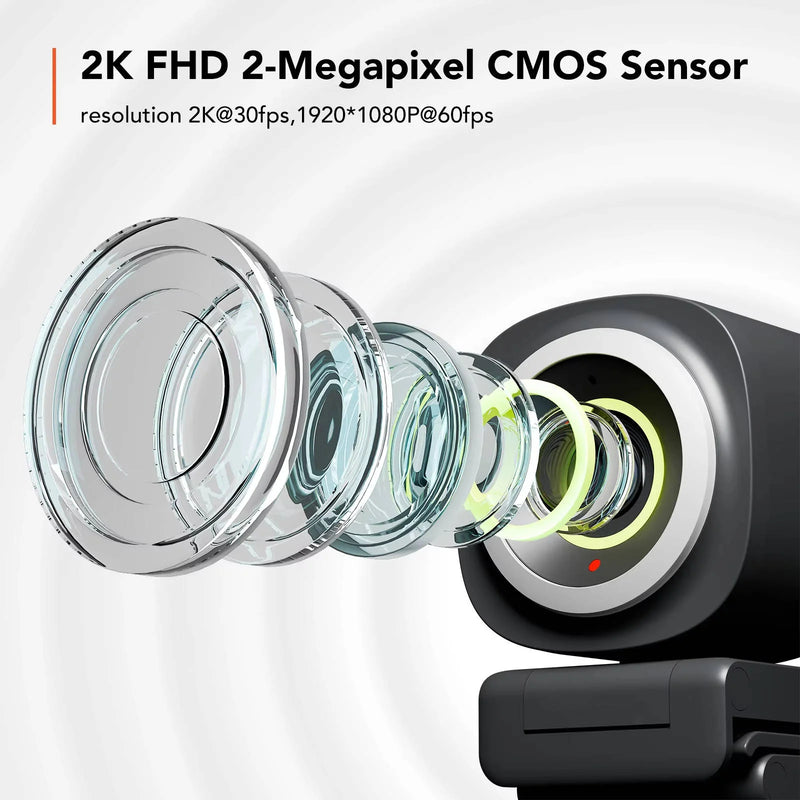 StreamNova - 4K Webcam Streaming Camera - Kalinzy