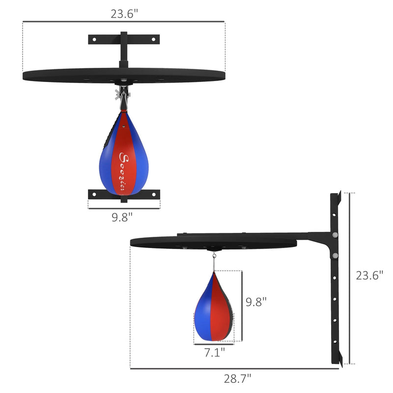 StrikePro – Wall - Mount Speed Bag Platform - Kalinzy