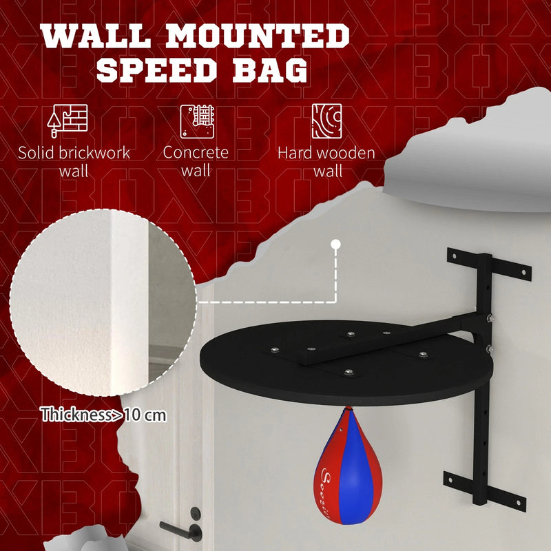 StrikePro – Wall - Mount Speed Bag Platform - Kalinzy