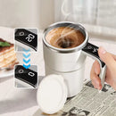 SwirlSip – Rechargeable Self Stirring Coffee Mug - Kalinzy