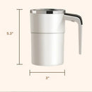 SwirlSip – Rechargeable Self Stirring Coffee Mug - Kalinzy