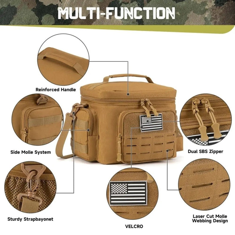 TactiCool Pro – Heavy - Duty Thermal Lunch Bag - Kalinzy