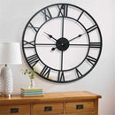 TimelessWall – Wall Hanging Clock with Roman Numerals - Kalinzy