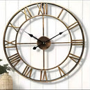TimelessWall – Wall Hanging Clock with Roman Numerals - Kalinzy