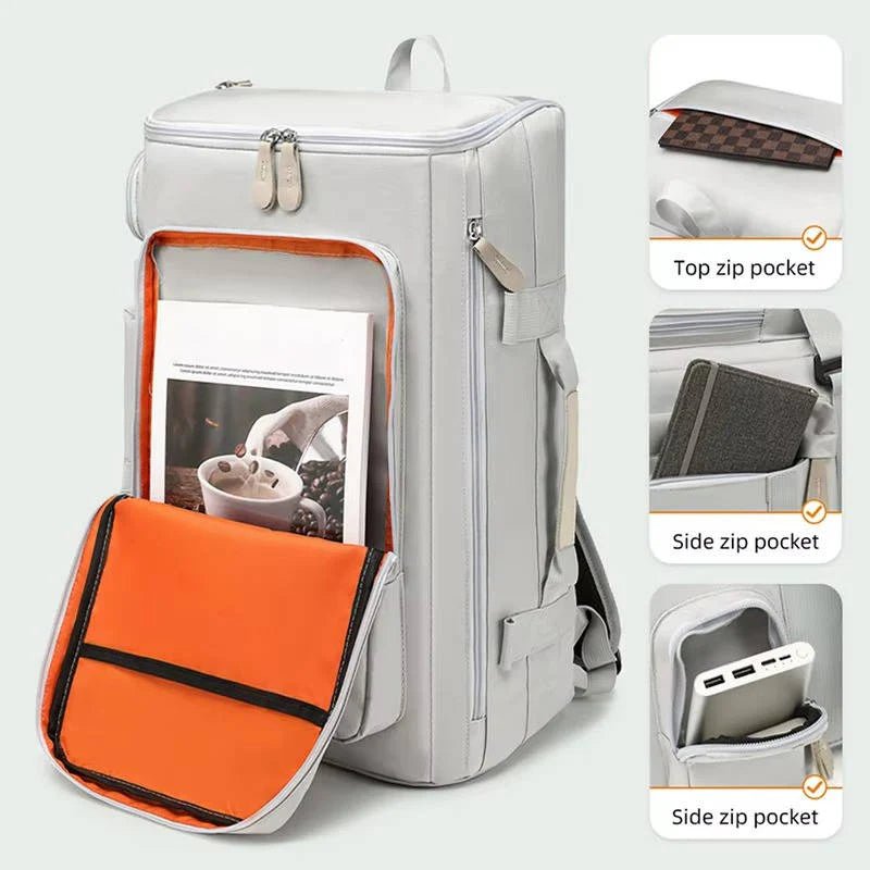 TrekMax – Multi Compartment Travel Backpack - Kalinzy