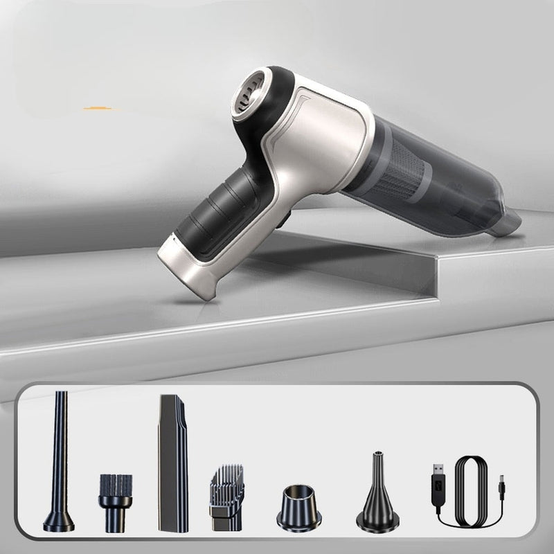 TurboVax - Portable Handheld Cordless Car Vacuum - Kalinzy