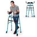 UprightEase – Foldable Standing Walker with Armrest - Kalinzy