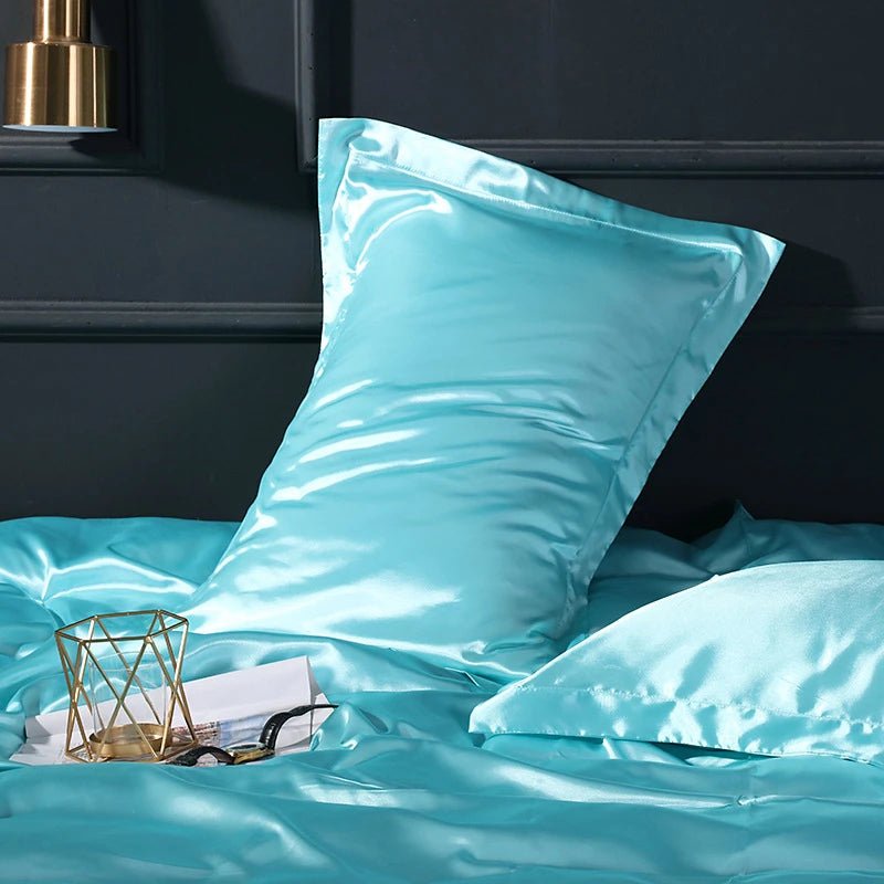 UstraLoom – Luxury Cooling Silk Satin Pillowcase - Kalinzy
