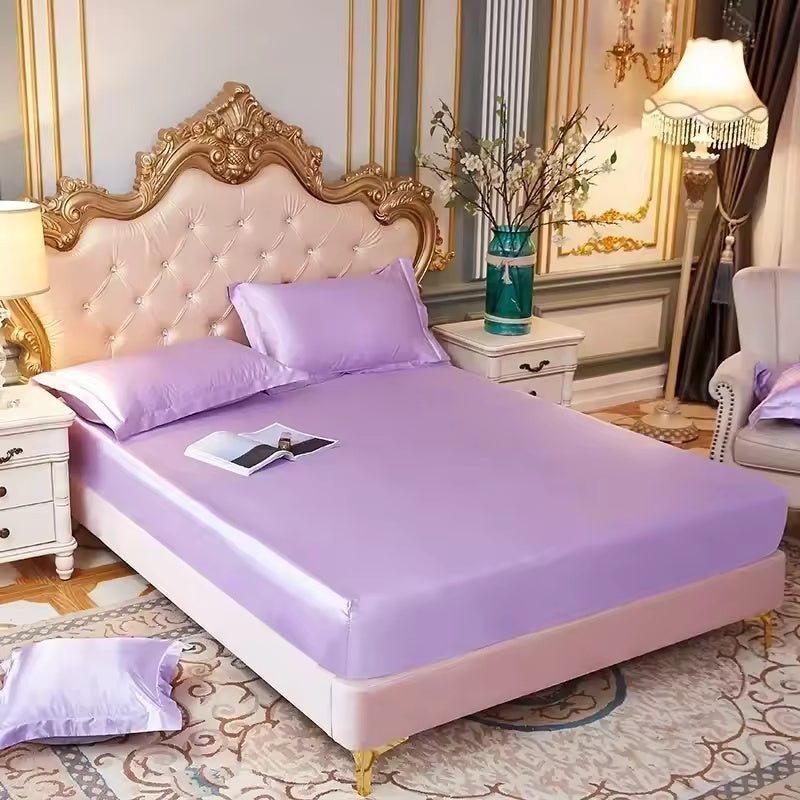 VelviCool – Satin Cooling Fitted Sheet - Kalinzy