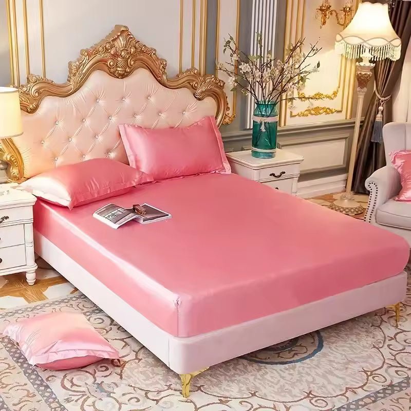 VelviCool – Satin Cooling Fitted Sheet - Kalinzy