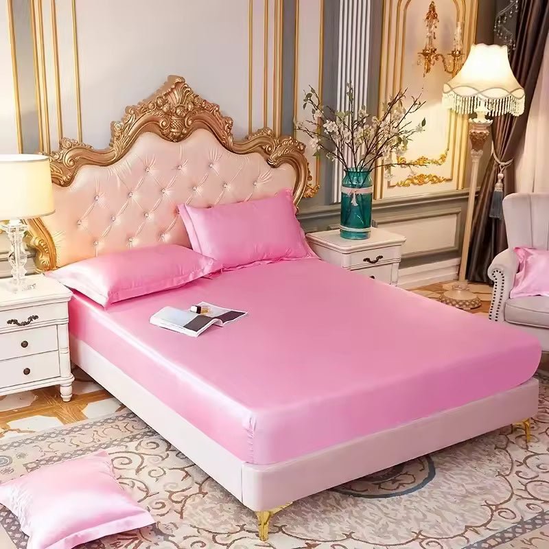 VelviCool – Satin Cooling Fitted Sheet - Kalinzy