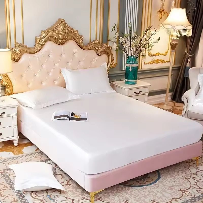 VelviCool – Satin Cooling Fitted Sheet - Kalinzy