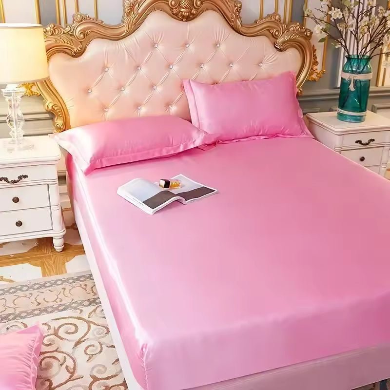 VelviCool – Satin Cooling Fitted Sheet - Kalinzy