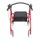 Walkerly - Folding Walker with Seat & Wheels - Kalinzy