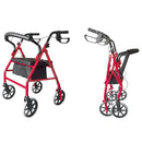 Walkerly - Folding Walker with Seat & Wheels - Kalinzy