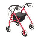 Walkerly - Folding Walker with Seat & Wheels - Kalinzy