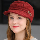 WarmVisor – Women’s Winter Knit Hat - Kalinzy