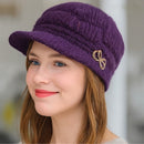 WarmVisor – Women’s Winter Knit Hat - Kalinzy