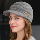 WarmVisor – Women’s Winter Knit Hat - Kalinzy