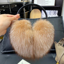 WinterHalo - Women's Real Fur Earmuffs for Winter - Kalinzy