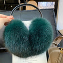 WinterHalo - Women's Real Fur Earmuffs for Winter - Kalinzy