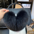 WinterHalo - Women's Real Fur Earmuffs for Winter - Kalinzy