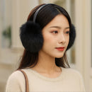 WinterHalo - Women's Real Fur Earmuffs for Winter - Kalinzy