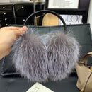 WinterHalo - Women's Real Fur Earmuffs for Winter - Kalinzy