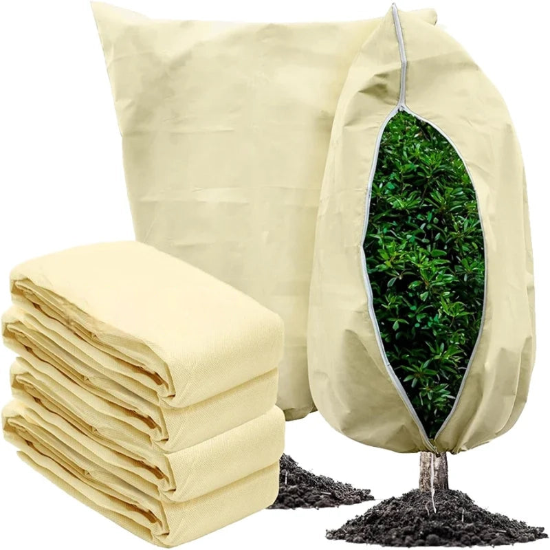 Non-Woven Winter Plant Protection Cover With Zipper