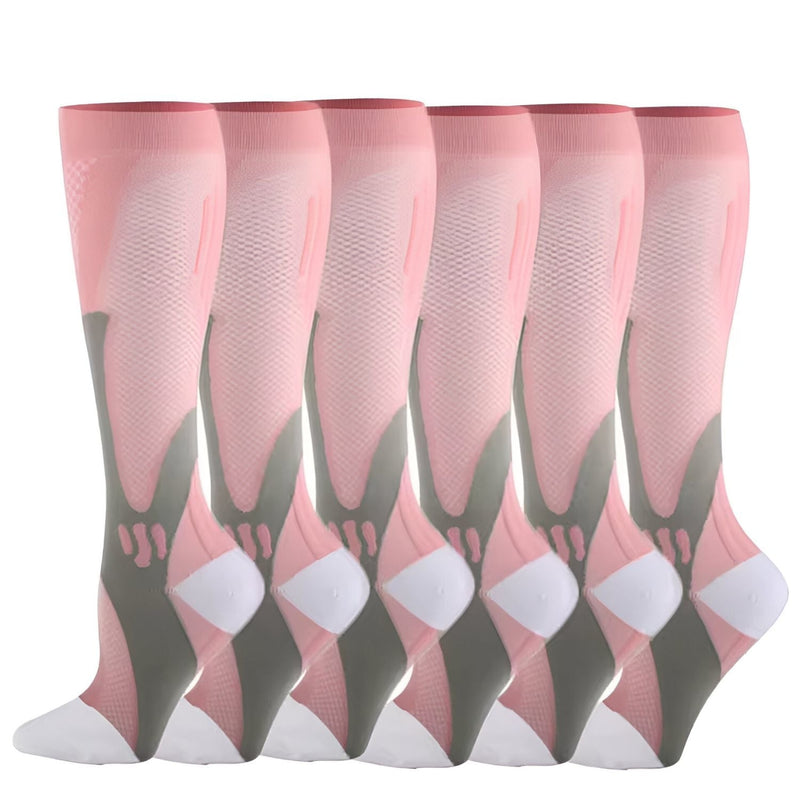 FlexFit 6 Pairs Compression Socks - Kalinzy