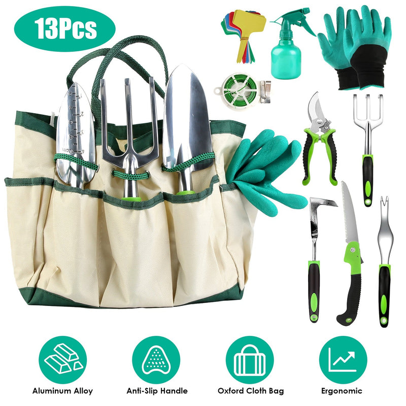 GardenMaster (13 Piece) Garden Tool set - Kalinzy