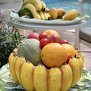 Golden Arc Banana Ceramic Fruit Bowl - Kalinzy