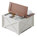 HearthNest – Lift - Top Coffee Table with Hidden Storage - Kalinzy