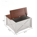 HearthNest – Lift - Top Coffee Table with Hidden Storage - Kalinzy