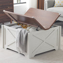 HearthNest – Lift - Top Coffee Table with Hidden Storage - Kalinzy