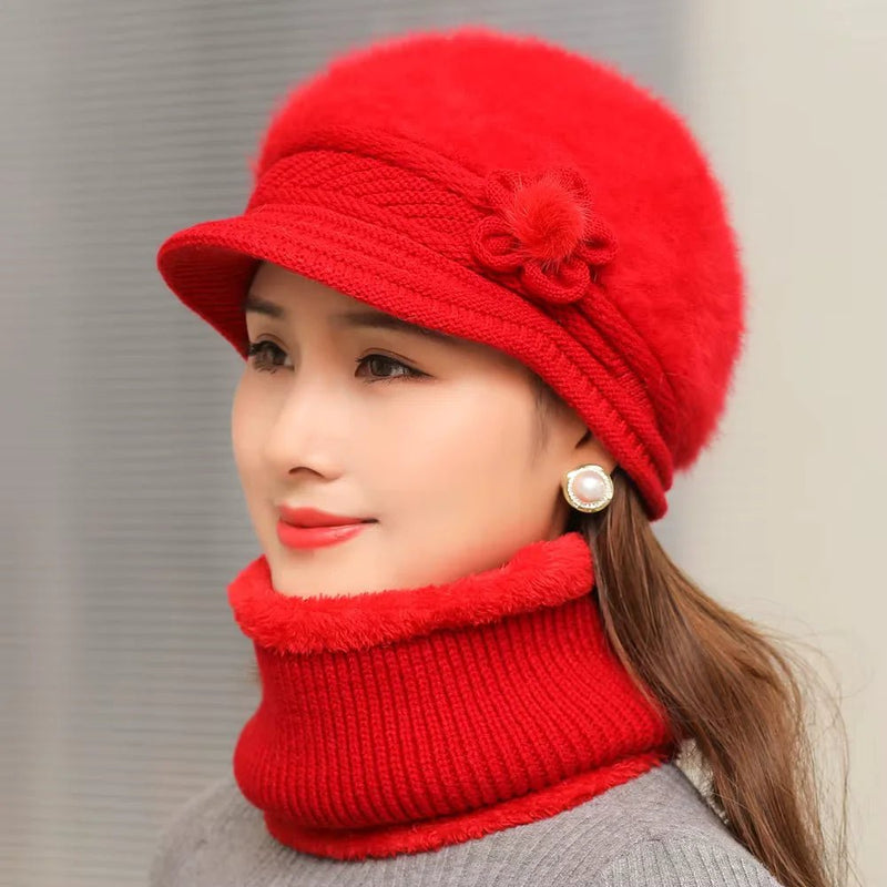 KnittedHat Duo Hat & Scarf Warm Set - Kalinzy